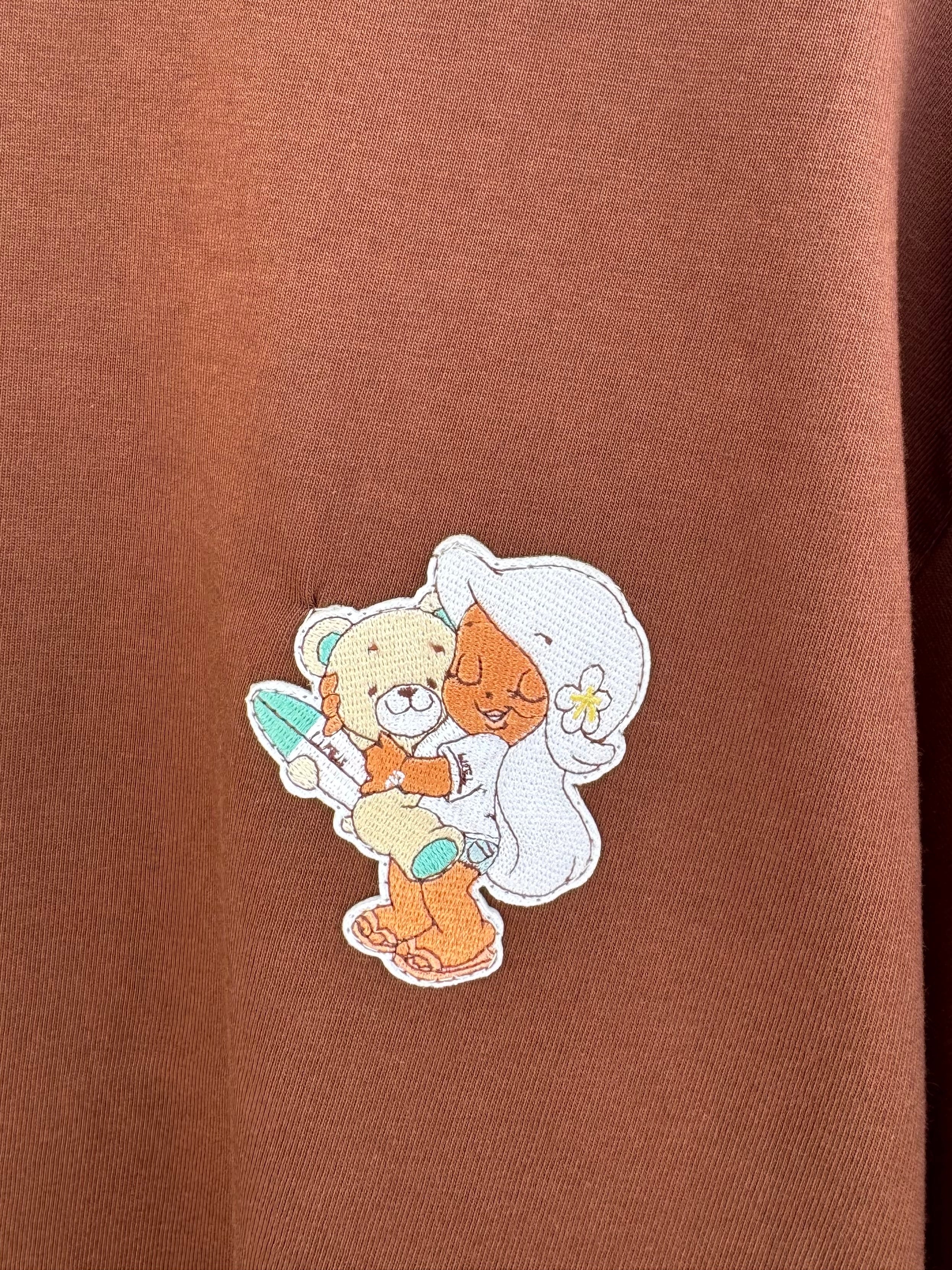 LIFE is bear × mapua 刺繍ワッペンロンT ¥5,800+tax