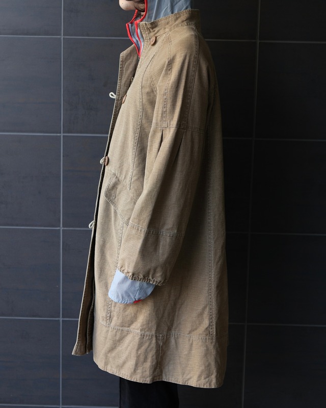 middle length double zip-up blouson