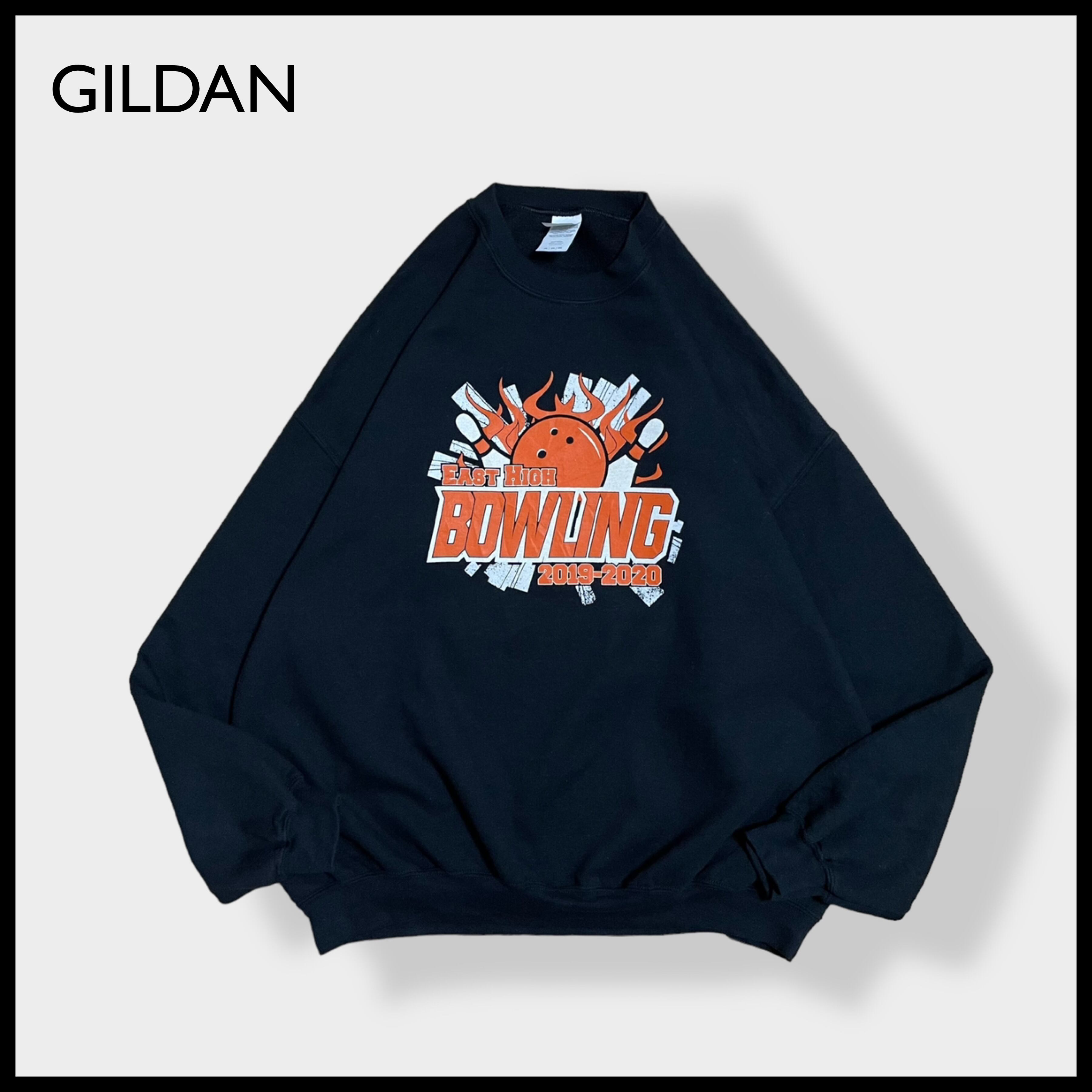 GILDAN】2XL ビッグシルエット 両面プリント バックプリント