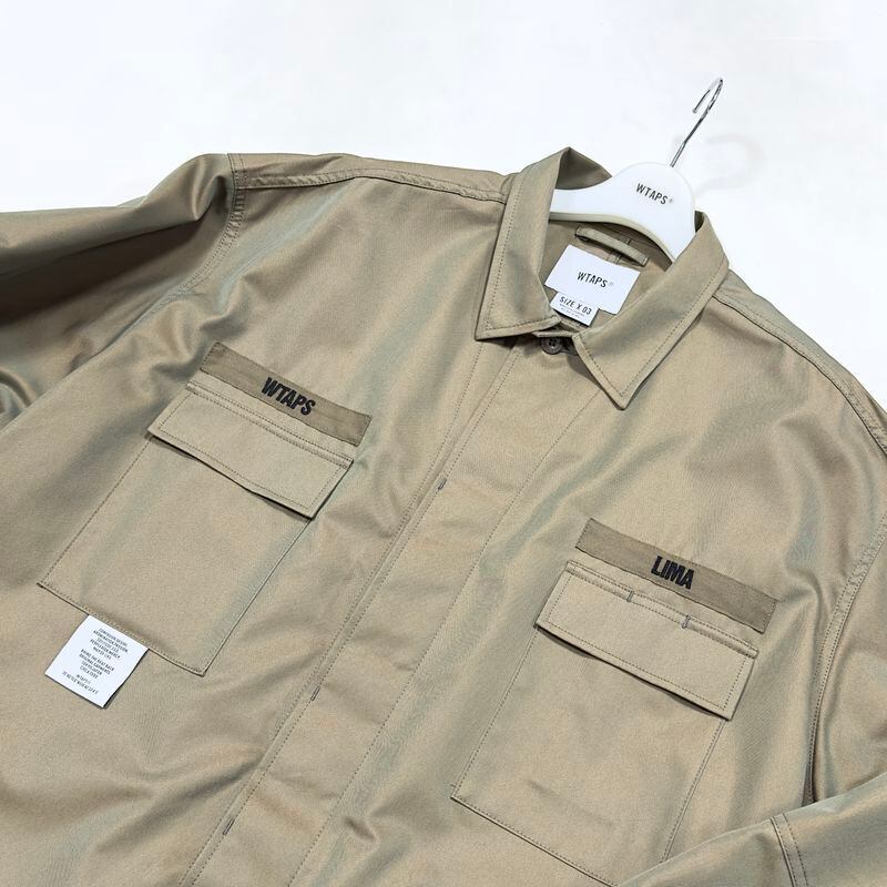 未使用】 WTAPS ダブルタップス GUARDIAN / JACKET. COPO. TWILL 玉虫