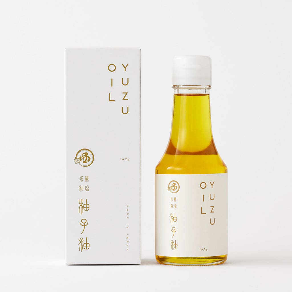 西河商店  柚子オイル / 高知県産のゆずと米油のコラボレーション / 餃子、カルパッチョ、お鍋、お味噌汁等に