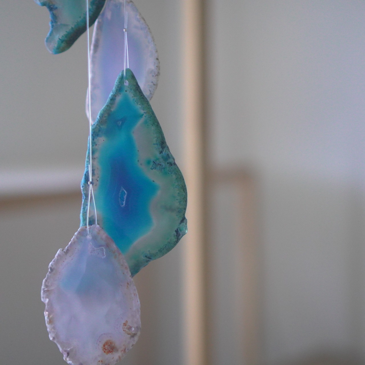 SIOSAI 06 - アゲートヒーリングチャイム / Agate Sun Catcher Wind Chime 585