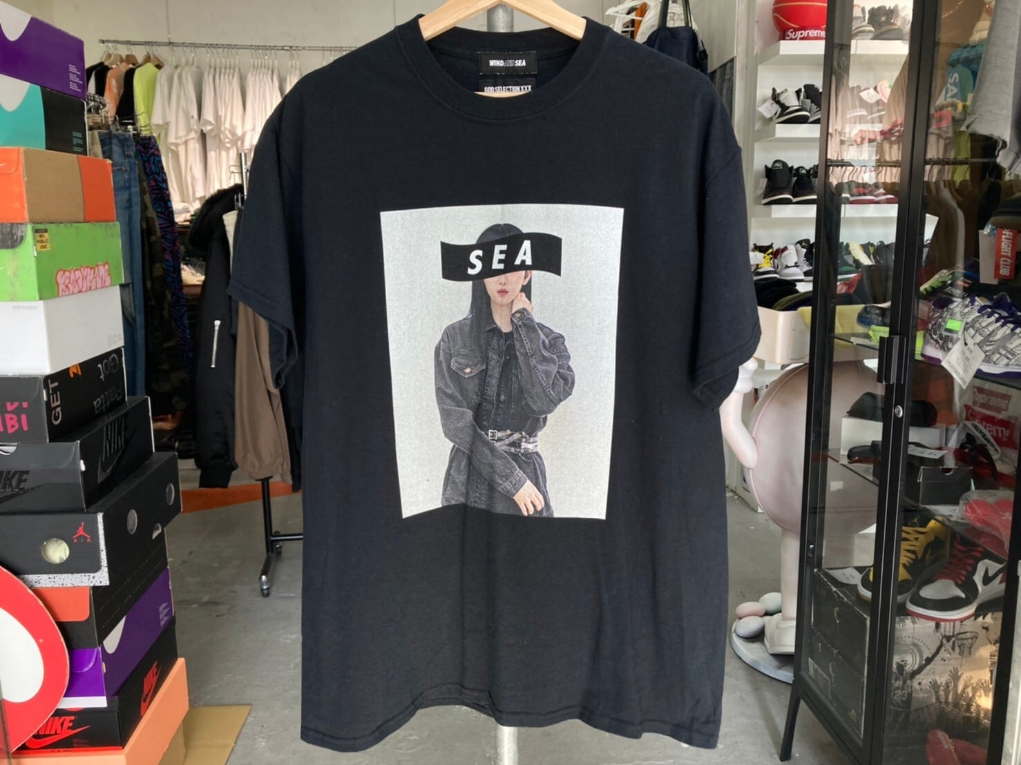 WIND AND SEA × GOD SELECTION XXX T-Shirt（WIND AND SEA × GOD 