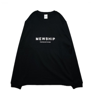 LOGO L/S CT 7.1 <Black×White>