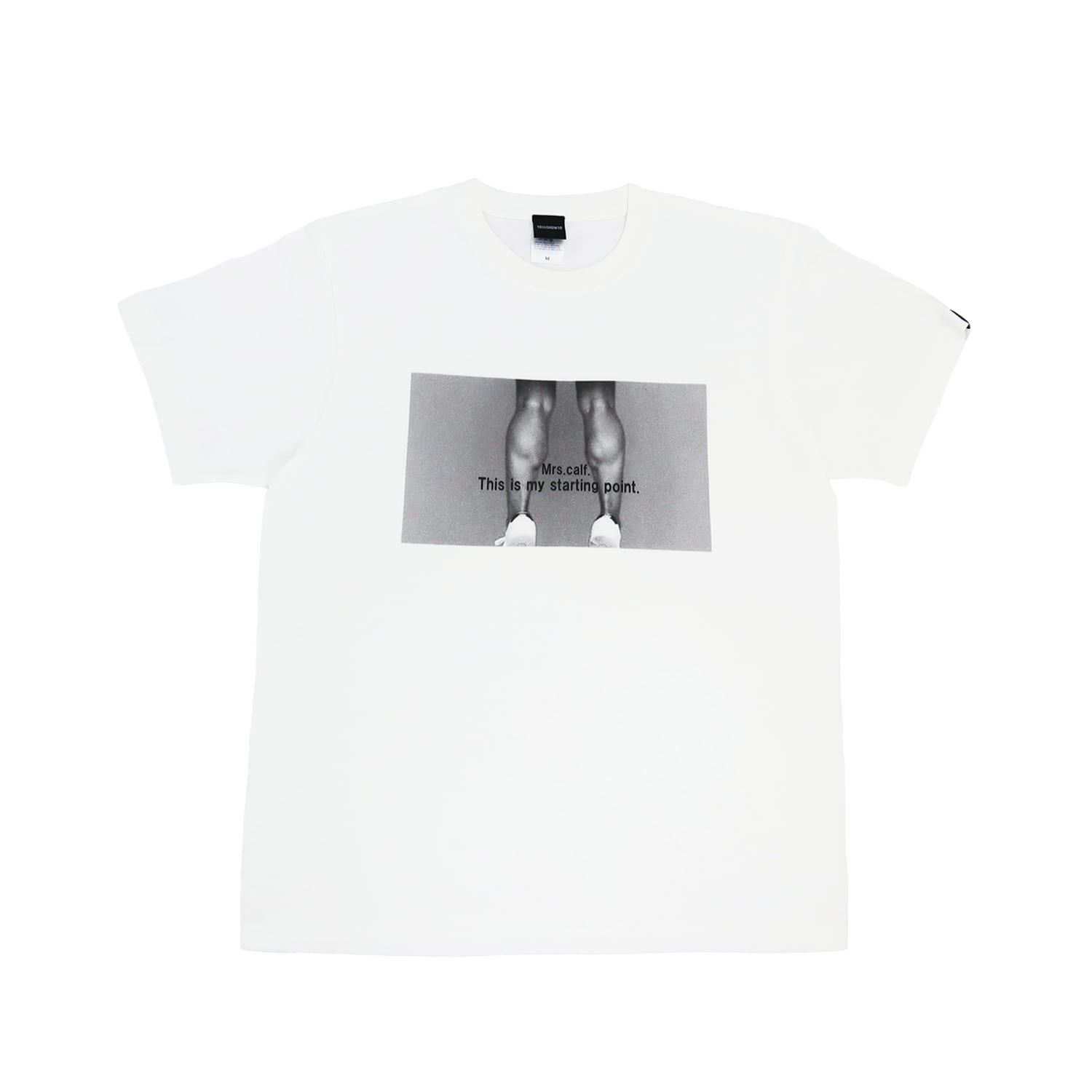 BW Mrs.calf T-shirt 【White】