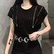 ✞✝✞ ブラックTシャツ ジッパージャケット コットン ✞✝✞ ゴスロリ SM ミリ 甘ロリ クラロリ 和ロリ エレガント 黒ロリ 姫ロリ 華ロリ AA-AA3987074