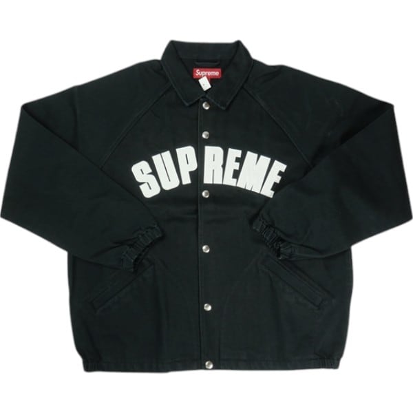 Supreme アークデニムコーチジャケット ブラック Supreme アークデニムコーチジャケット ブラック Supreme ARC Denim