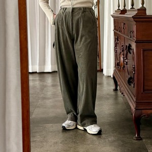 ★Corduroy Pants (Sage Green)