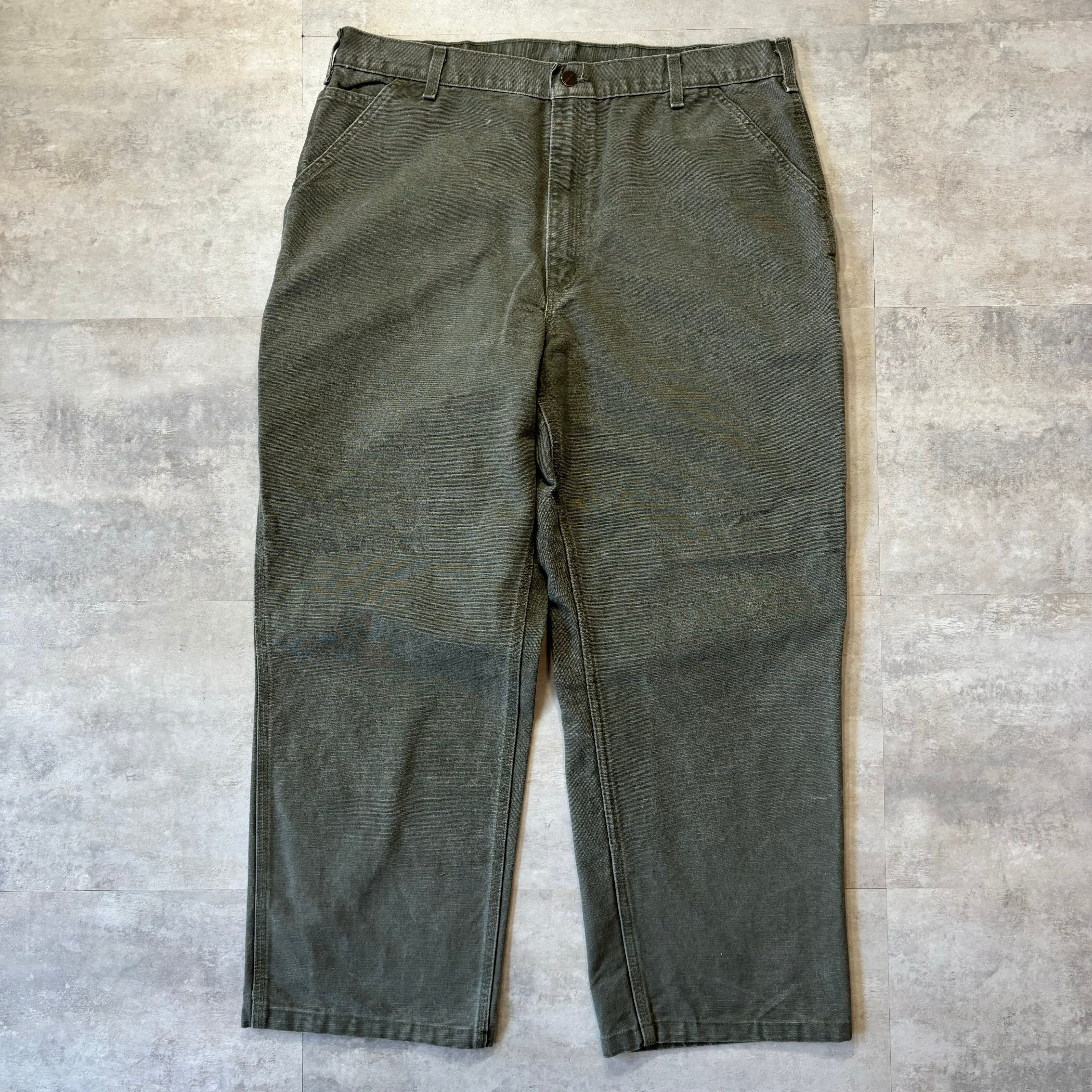 《実寸w39l28》carhartt カーハート ダック生地 ワークパンツ ペインターパンツ no.1235