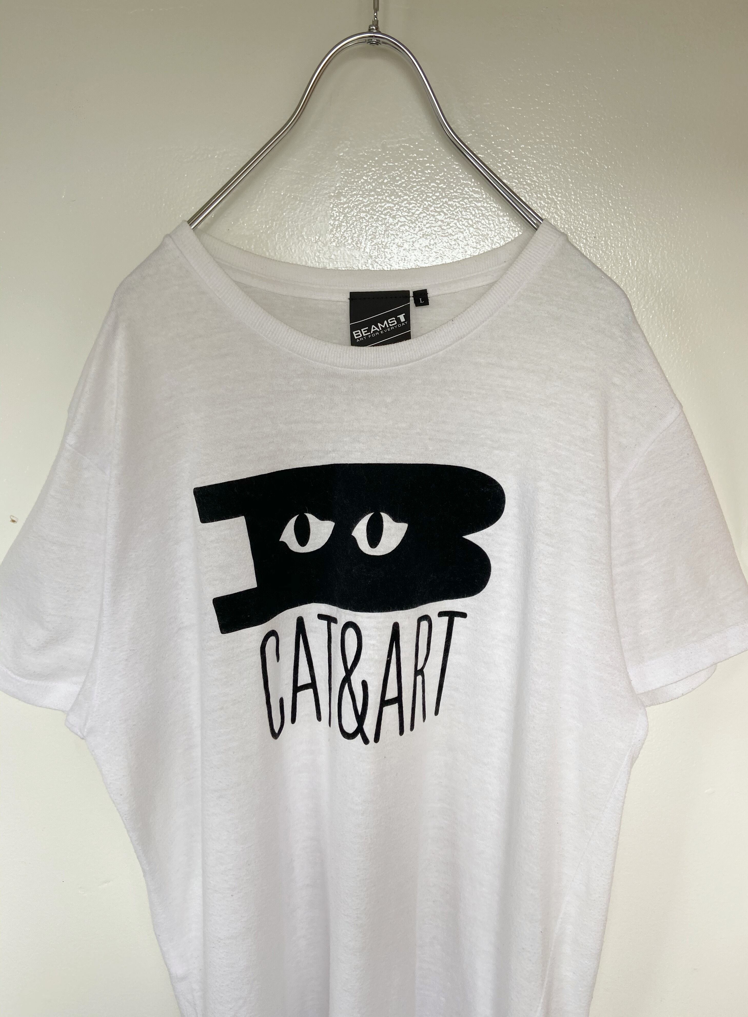 古着 BEAMS T CAT&ART Tシャツ デザインシャツ