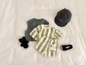 【取寄/韓国直送】26/SM 縦テリーTシャツ｜夏服｜ベビー服｜韓国子供服