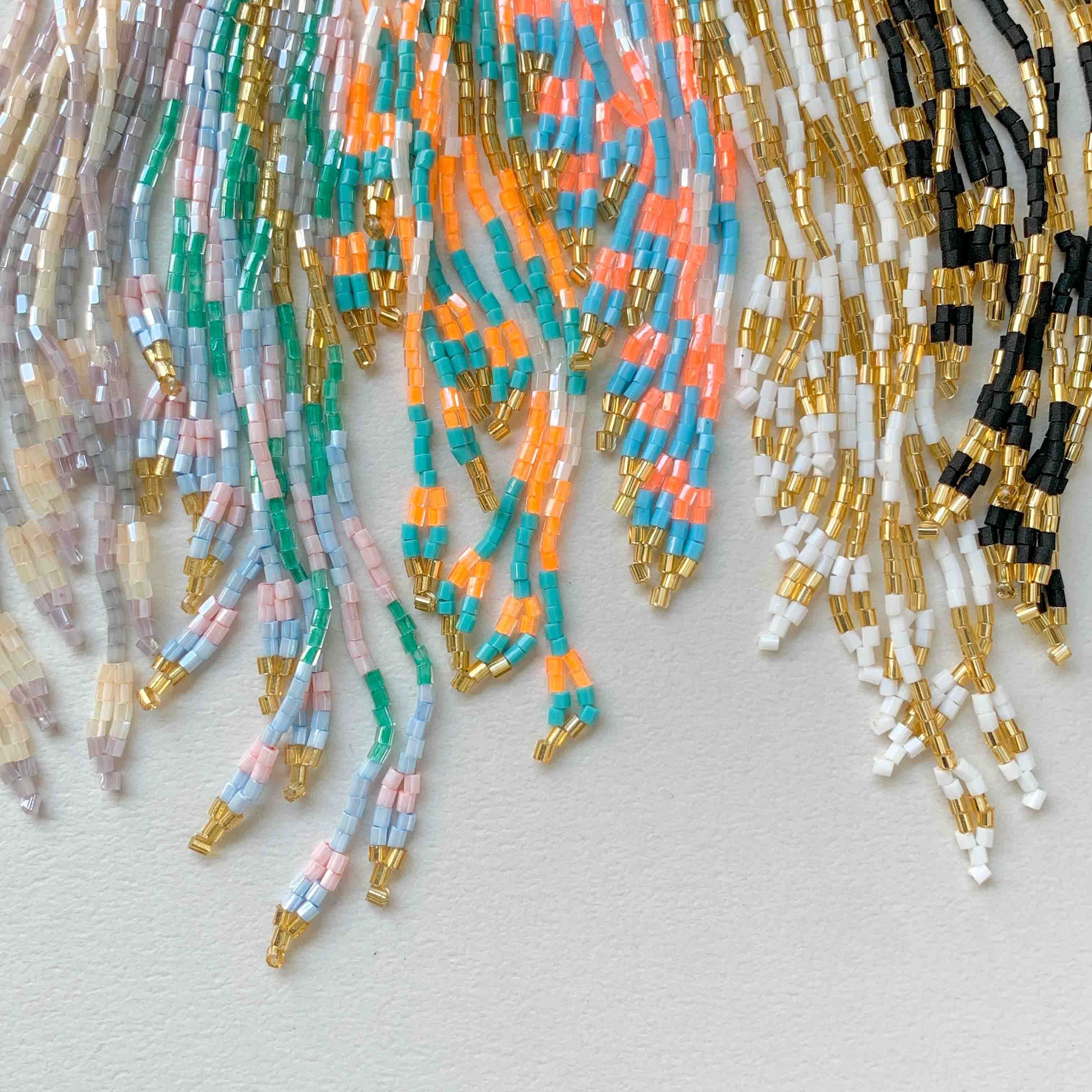 再入荷〉カラフルロングビーズタッセル | Dua-アクセサリーパーツショップ