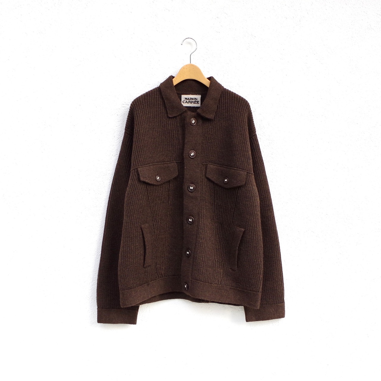 MAISON CARRÉE WOOL G-Jyan  "BROWN"　