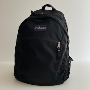 -USED- JANSPORT WASABI BACKPACK -BLACK-