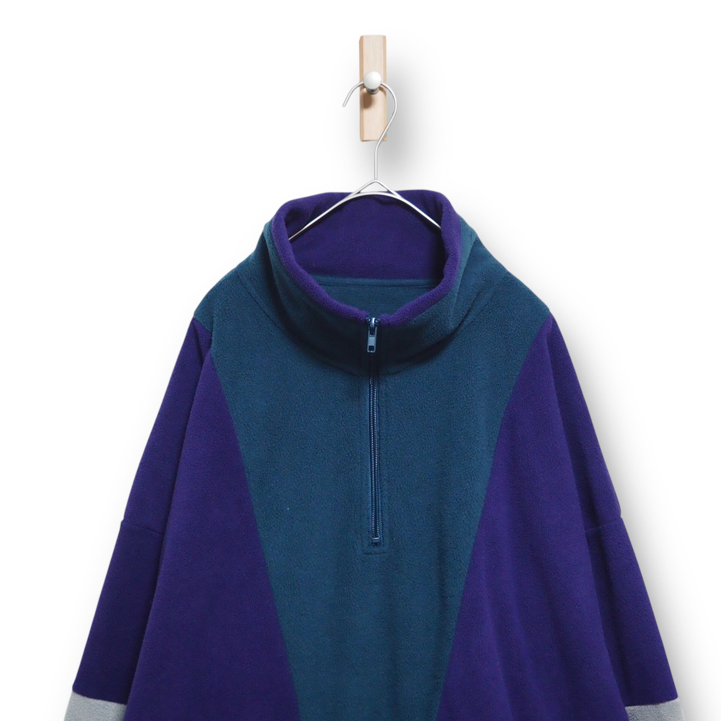 【VINTAGE】フリースハーフジッププルオーバー