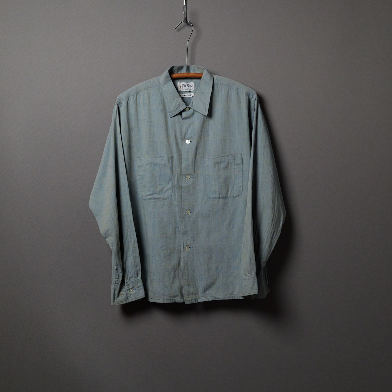 [Mr.marc]   architectural grid shirt