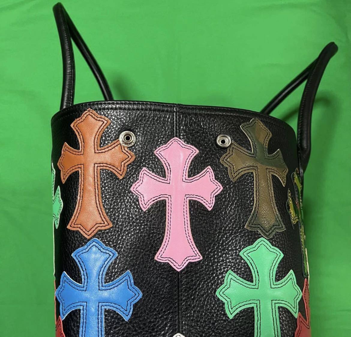 CHROME HEARTS クロムハーツ マルチカラー セメタリークロス ダブル