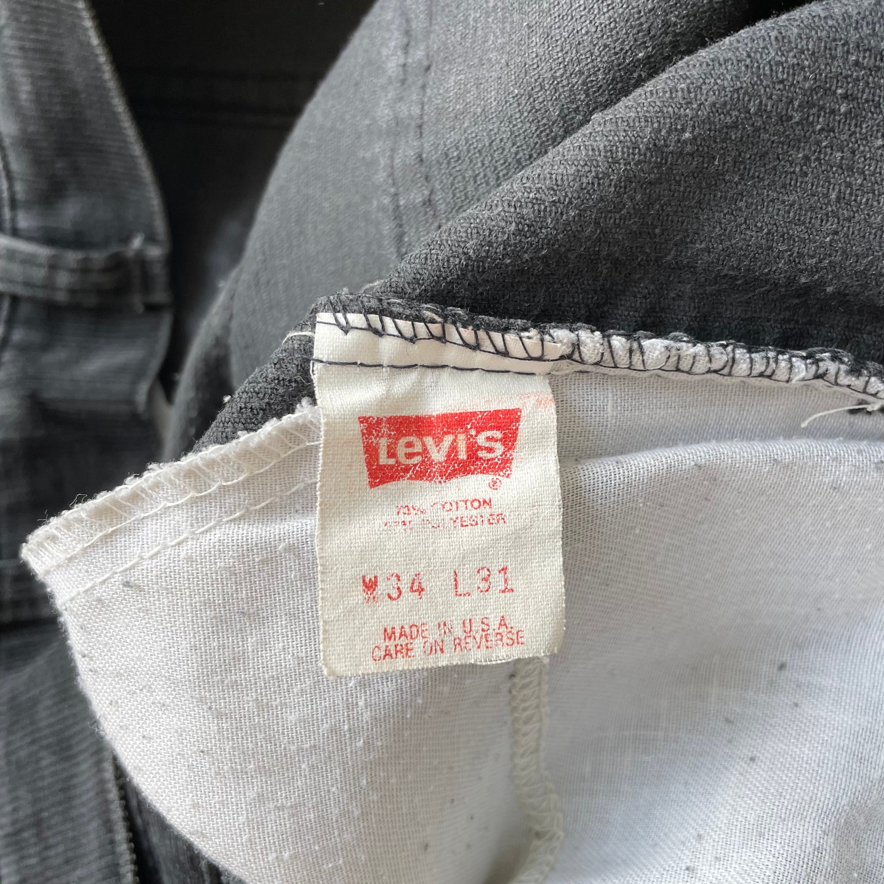 levi strauss\u0026co.since 1853コーディロイ黒