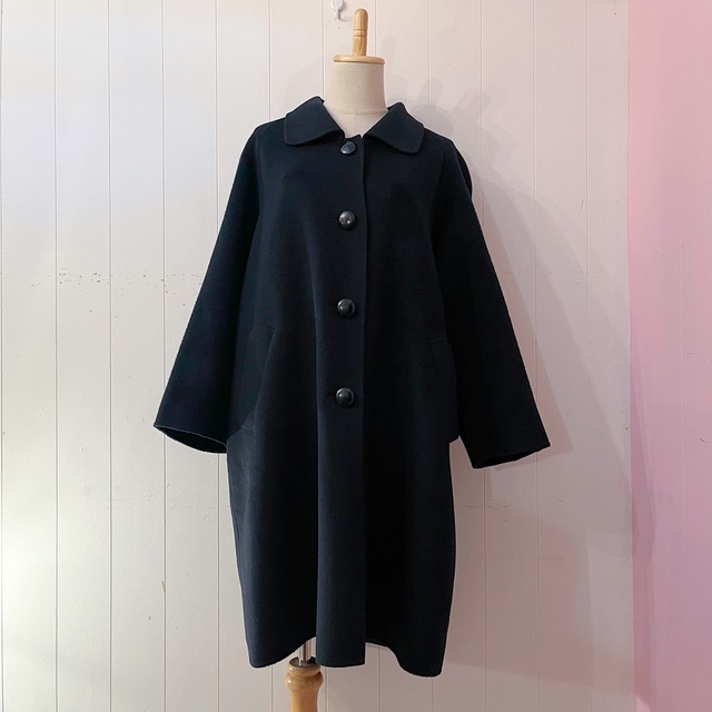 black lambs wool coat