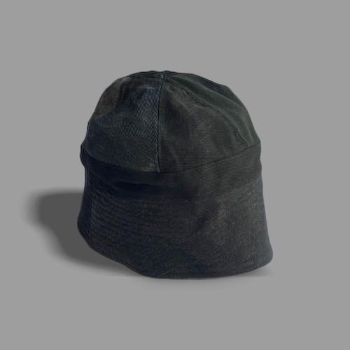 Rebuild black denim sailor hat