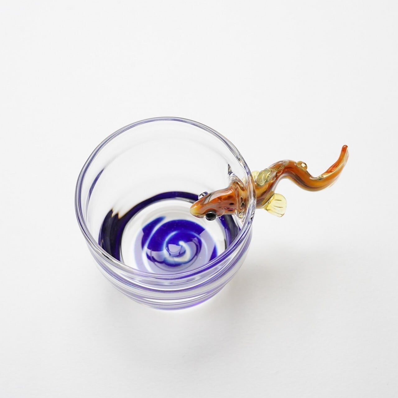 【新品未使用】さえらアキアカネ　ガラス小物 津軽びいどろ】盃コレクション ストレートスマート 雲海 ねぶた夜祭 山