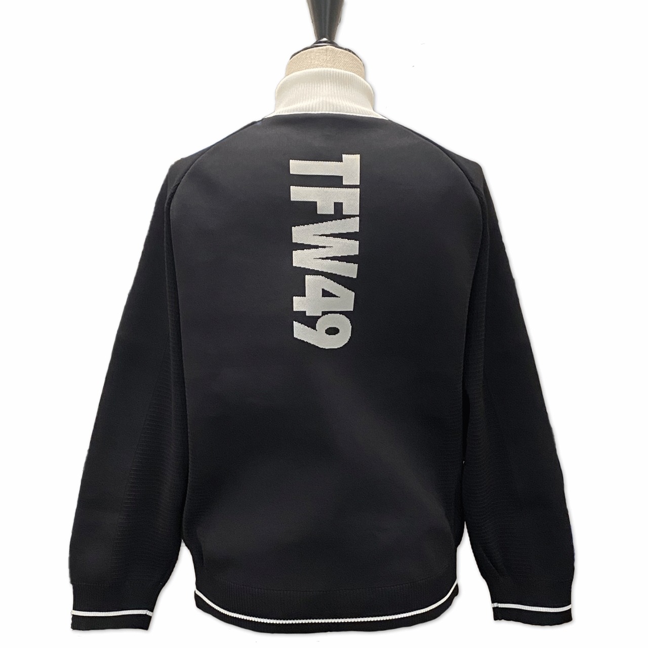 TFW49】《WOMEN'S》MOCK NECK KNIT（BK×BK） | Sandy GOLF