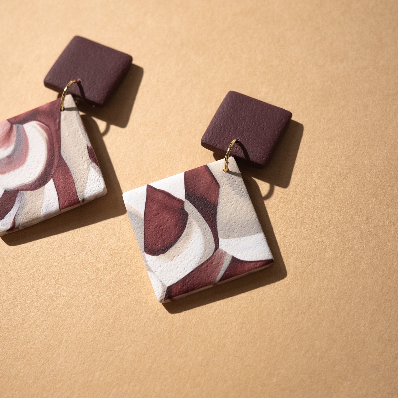 Matte : Bordeaux square