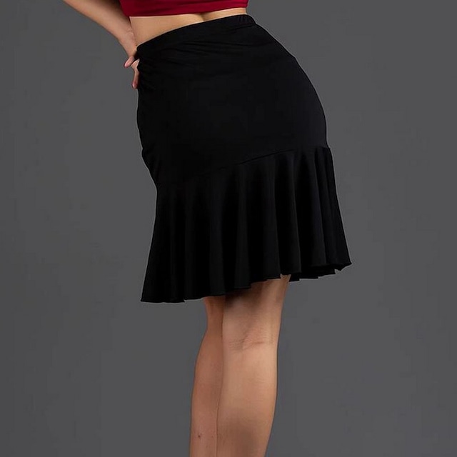 アシンメトリーフリルスカート ds0989