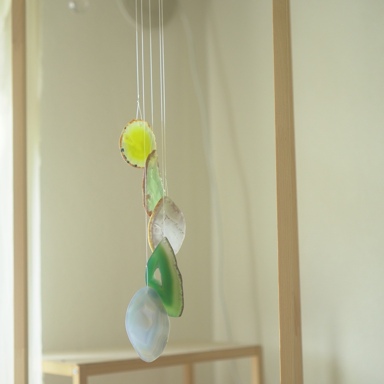 Spring Garden 07 - アゲートヒーリングチャイム / Agate Sun Catcher Wind Chime 688