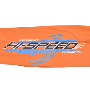 【VETEMENTS】HI-SPEED WIDE SWEATPANTS（NEON ORANGE）