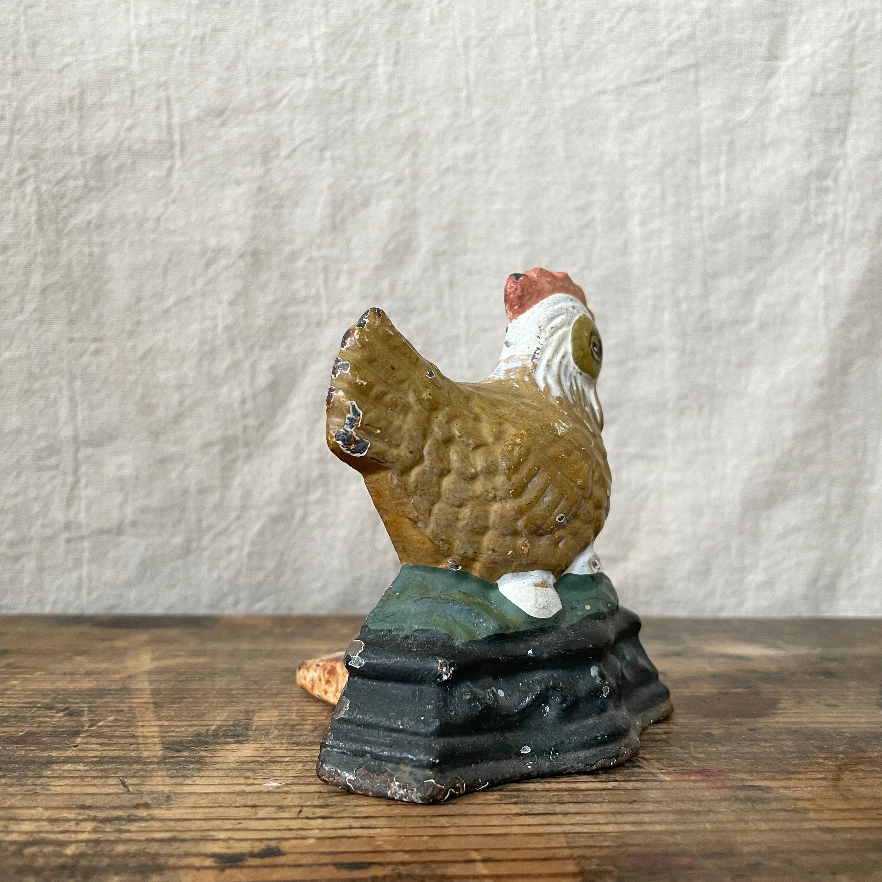 にわとりのドアストッパー | tsuitachi craft&brocante