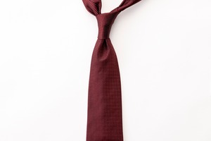 ミニバスケット柄ソリッド　DARK RED