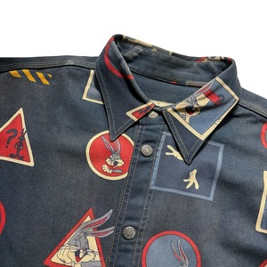 vintage ICEBERG cotton denim shirt