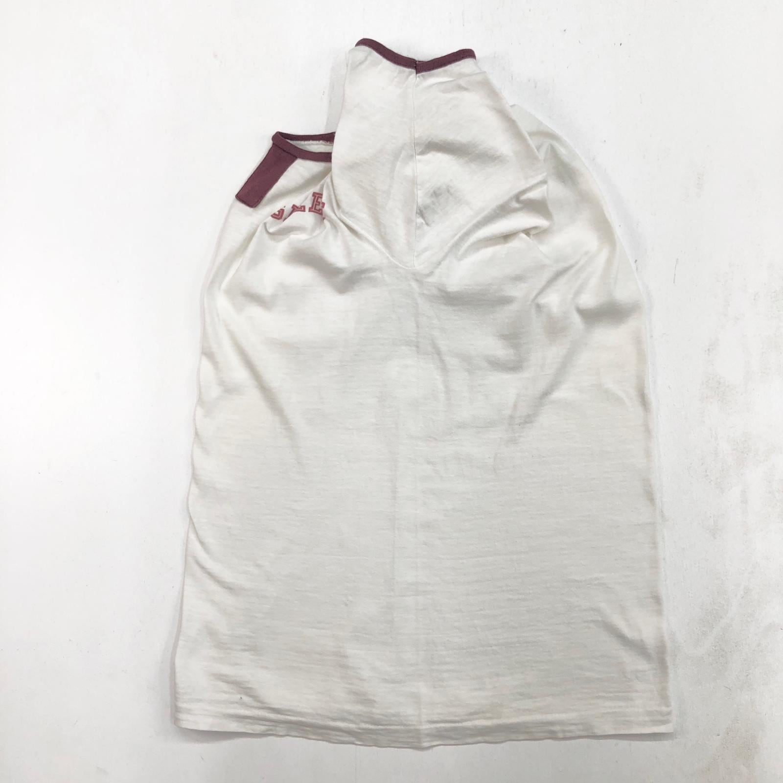 CHAMPION 60年代 USA製 C中 ランタグ チョコチンリンガー Tシャツ