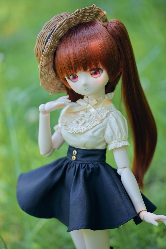 MDD対応OF【おしゃま全円ミニスカート(黒)】 MDD Outfit MDD対応OF【おしゃま全円ミニスカート(黒)】 MDD Outfit