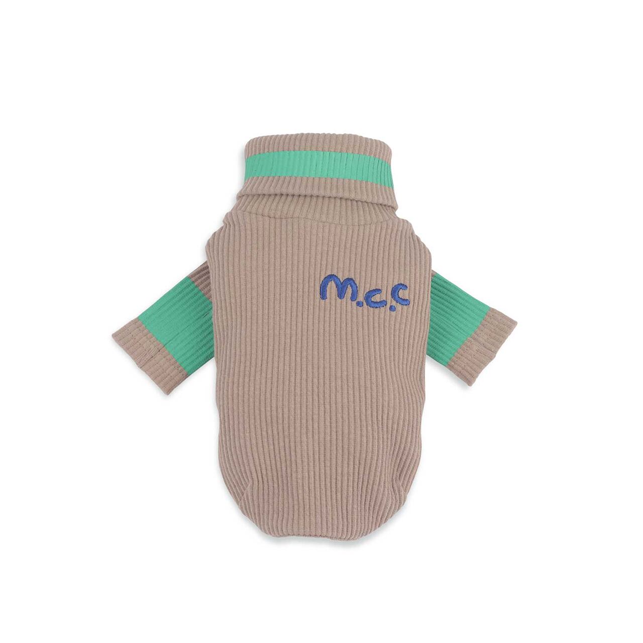 M.C.C long sleeve Tee(Oat Beige) / monchouchou