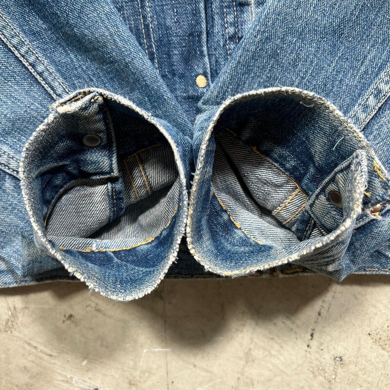 50's~ WRANGLER ラングラー 11MJZ デニムジャケット 前期 縦ベル