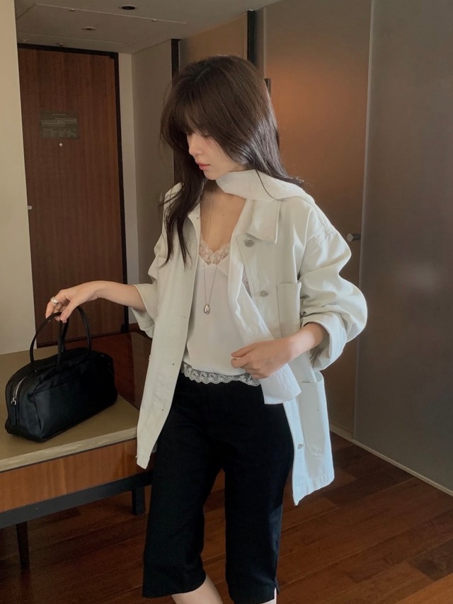 (予約) miel / Capri pants 1color