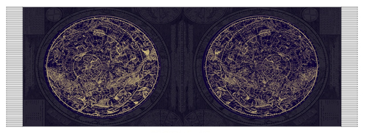 マジカルストールⅡ〜ホロスコープ柄〜M22590