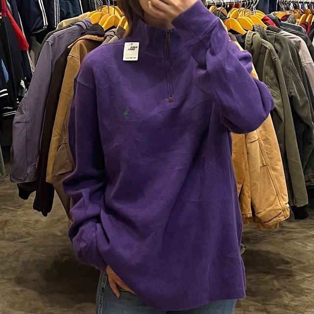Ralph Lauren/ハーフジップニット