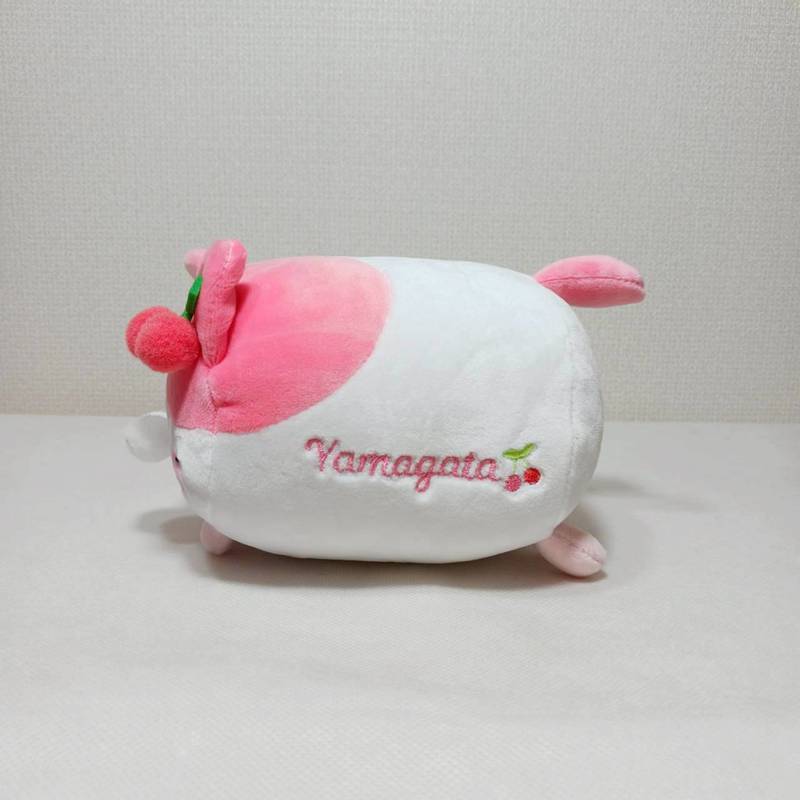 もちふわにゃんこ山形 さくらんぼ ぬいぐるみ | TORCH-Online Shop-