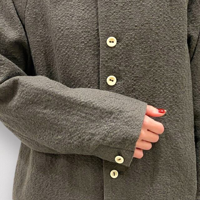 nume wool linen blouson jacket | CoCo Cuore