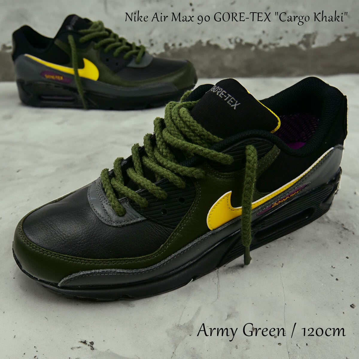 ※即発送可※未開封　ネオンイエロー ドロヘドロ　スニーカー靴ひも　レア シューレース ロープレース レトロ SHOELACE 綱 ロープ 靴ひも くつ