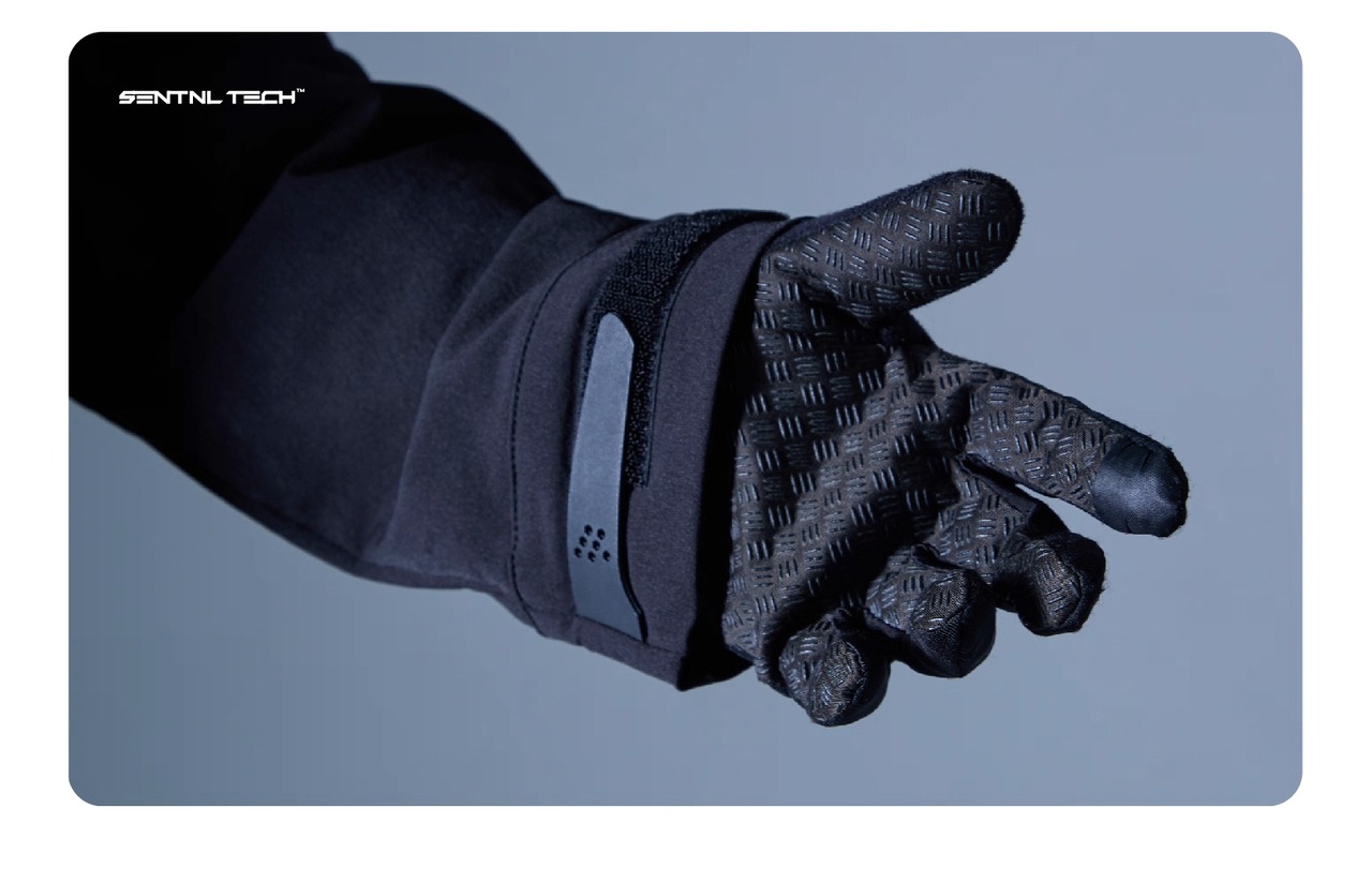 SILENDTORM ダブルフロントシステム ダイアゴナルジップジャケット