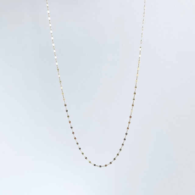 K10YG Design Chain Necklace / Shine