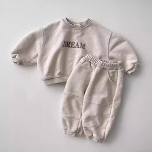 【BABY&KID】dream英字柄セットアップ