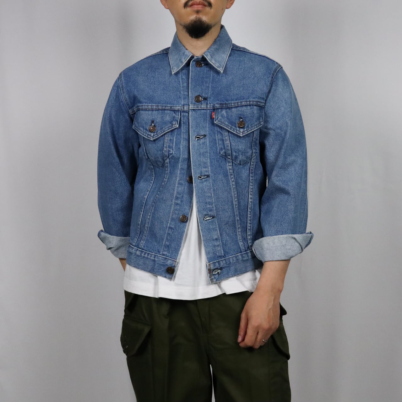 80s Levi's 70505-0217 small-e リーバイス 4th スモールe デニム