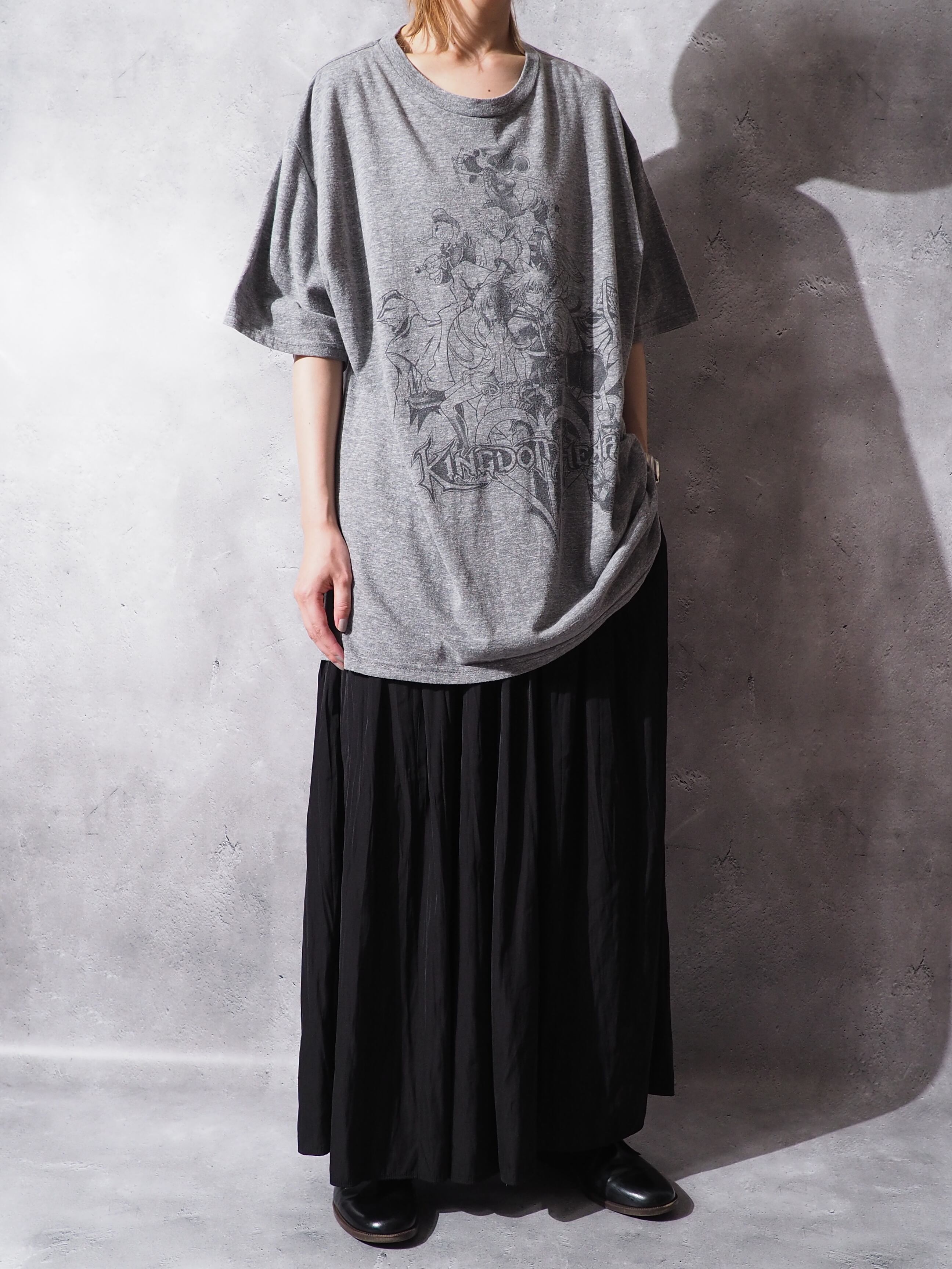 Kingdom hearts all star printed loose silhouette tee