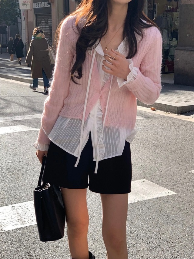 (予約) Allover / Loveng cardigan 4color