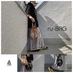 【nu-bag】2WAY ドローストリングバッグ (巾着)